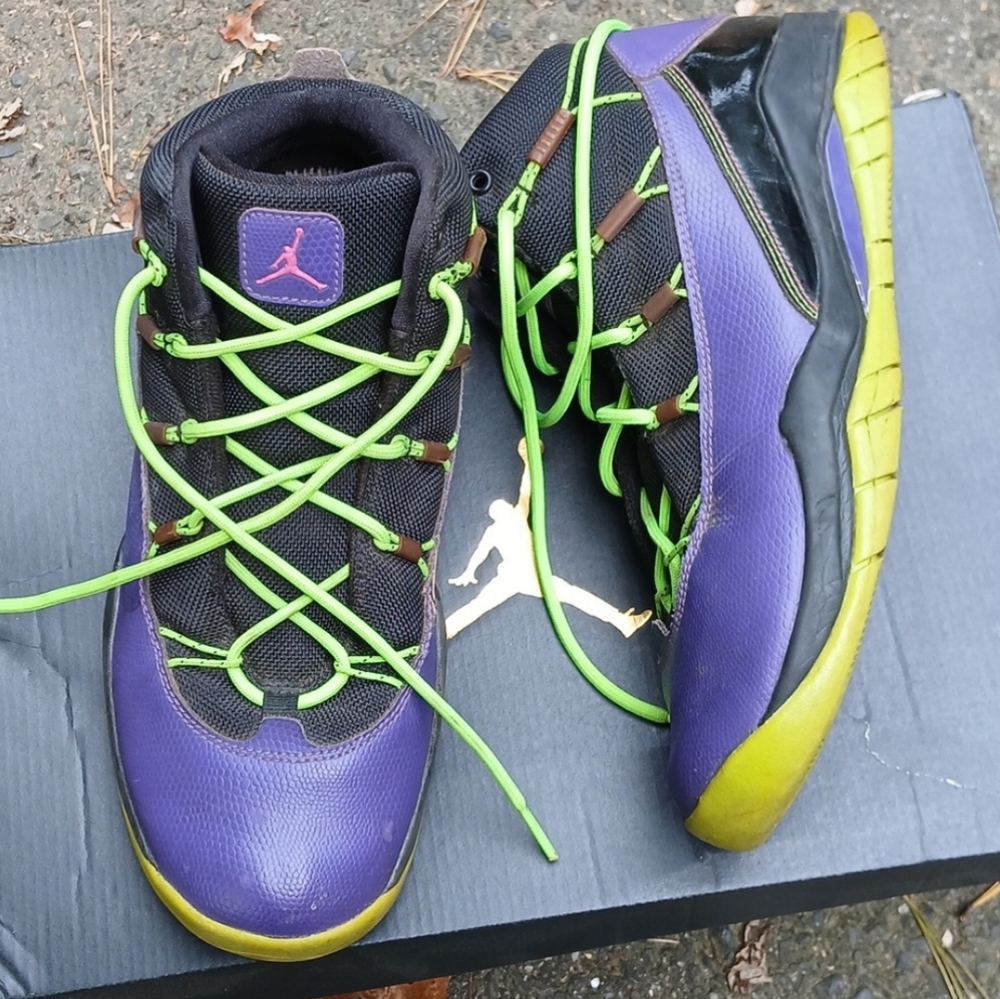 Jordan Mid Rise Prime Court Flight Club Sneakers Unisex 7 Mens 8.5 Women's "7Y"